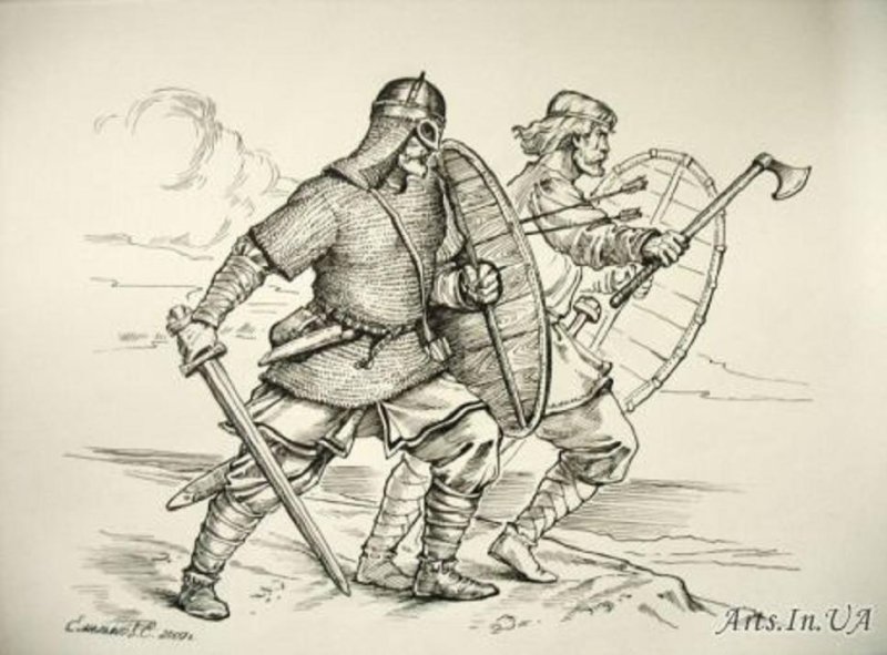 Старорусский воин