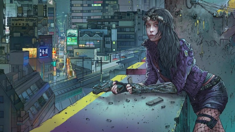 Cyberpunk 2077 аниме