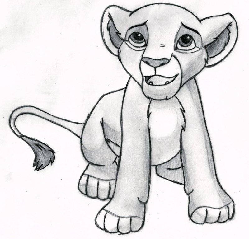 Король Лев рисовать Симба
