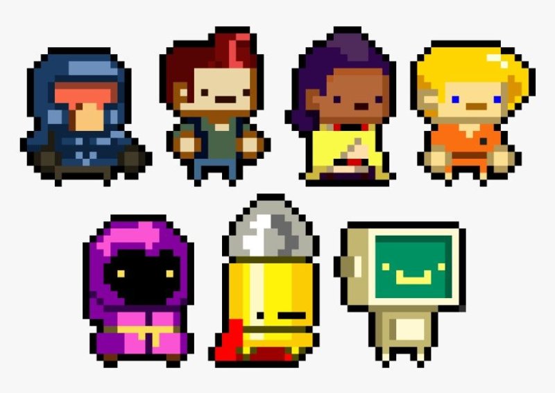 Enter the Gungeon пиксель арт