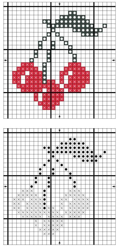 Схемы для вышивки крестиком простые