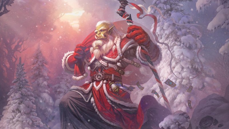 Wow зимний Покров арт