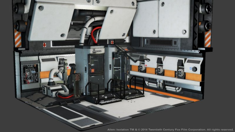 Alien Isolation environment