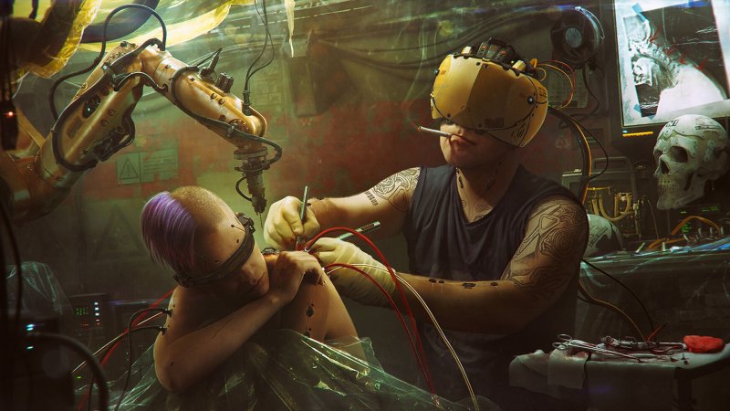 Cyberpunk 2077 инженер