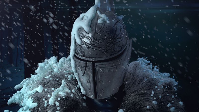 Dark Souls 3 зимний рыцарь