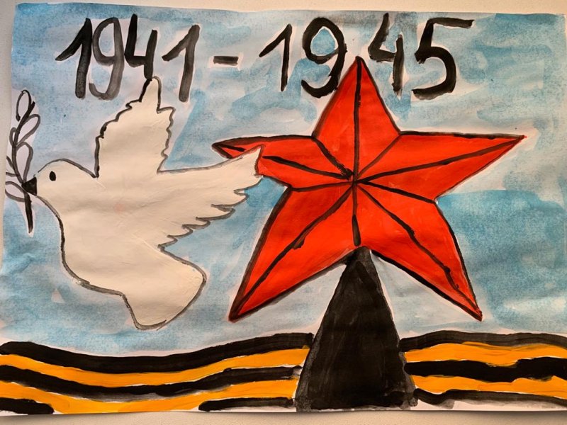 День Победы рисунки детей