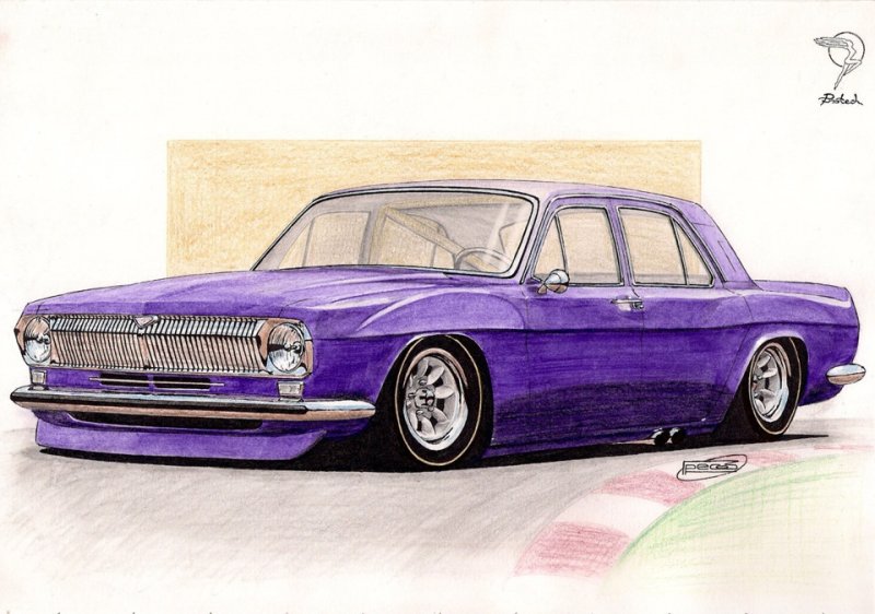 Волга 3110 лоурайдер