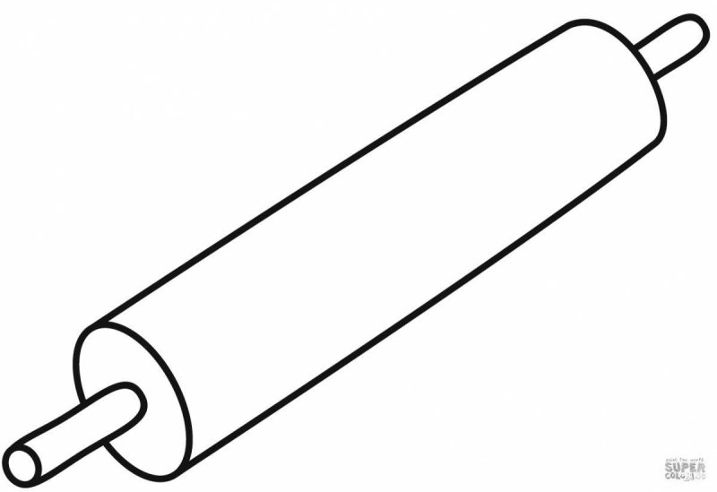 Скалка чб