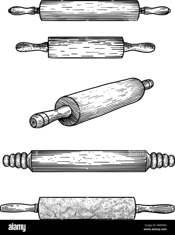 Скалка рисунок
