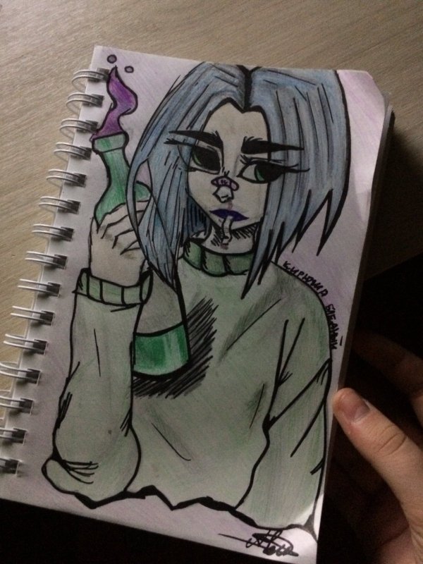 Рисунок Кирилла бледного