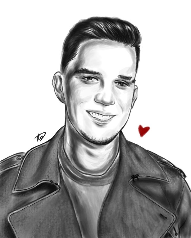 Дима Масленников портрет