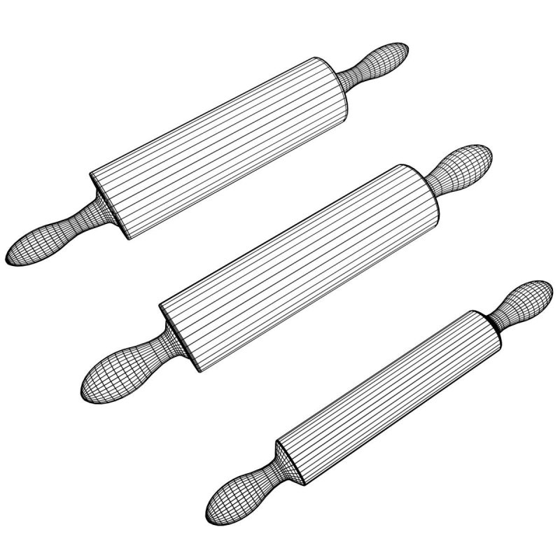 Скалка Bekker BK-6600