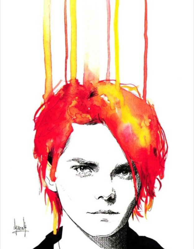 My Chemical Romance арт Джерард