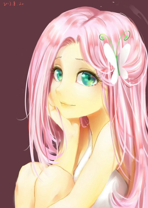 My little Pony Флаттершай человек