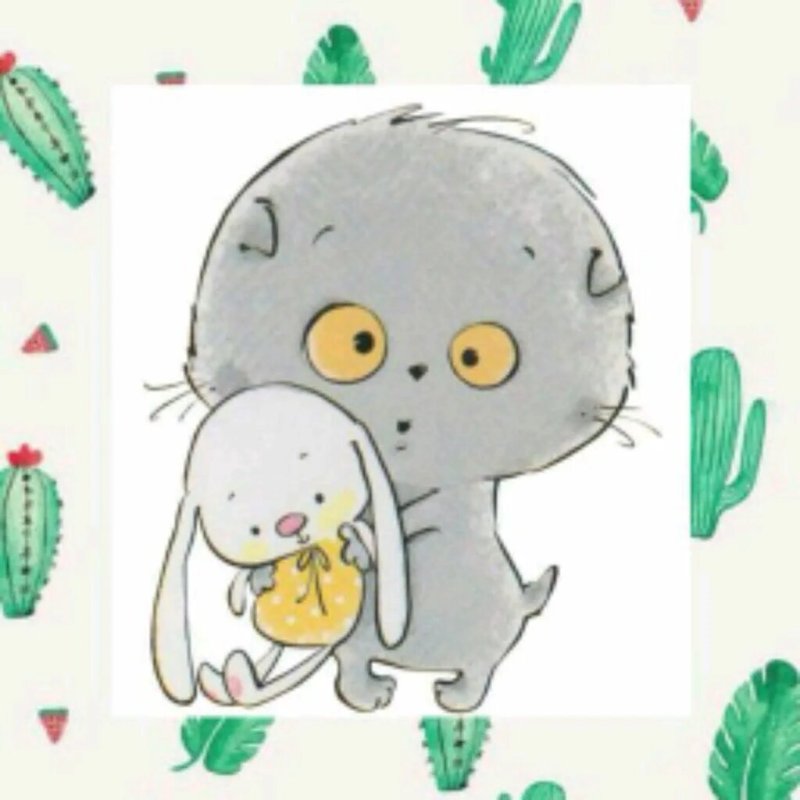 Кот Басик мультяшный