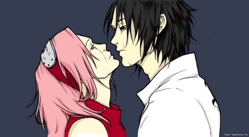 саске и сакура любовь страсть