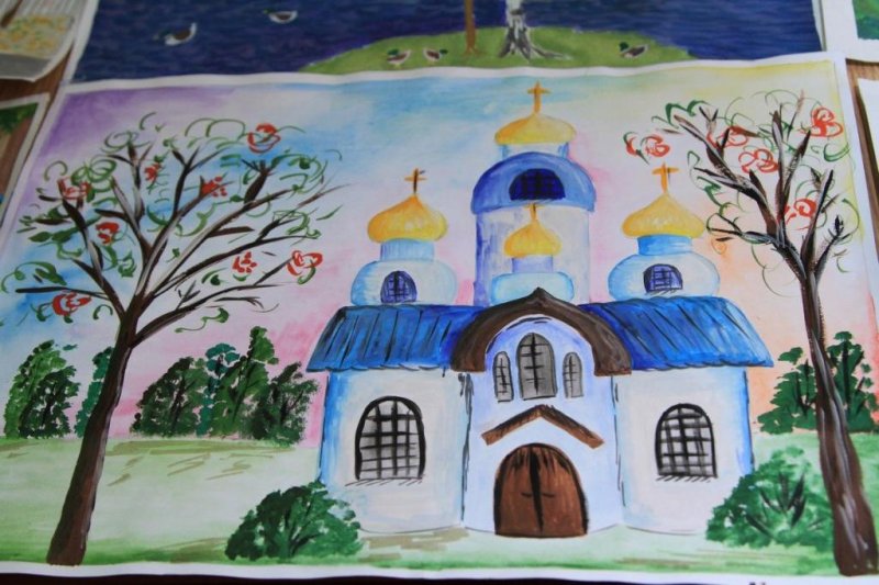 Рисунок на тему красота Божьего мира
