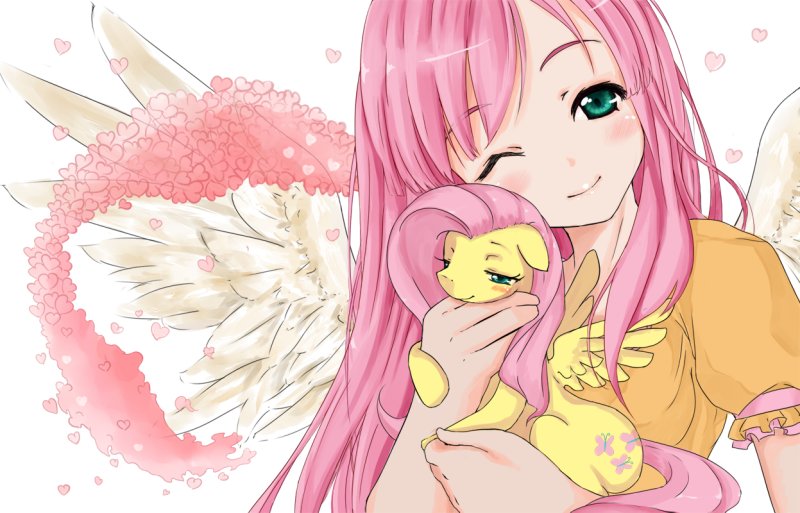 My little Pony Флаттершай человек