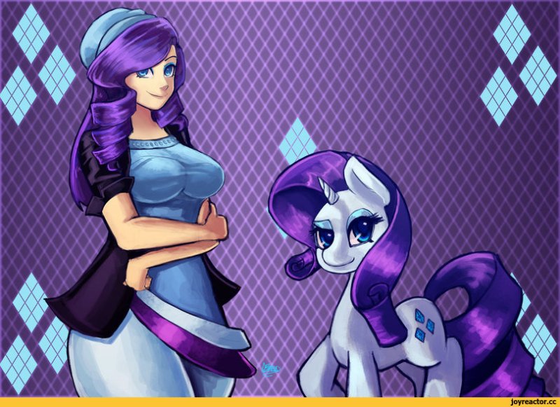 My little Pony Рарити человек