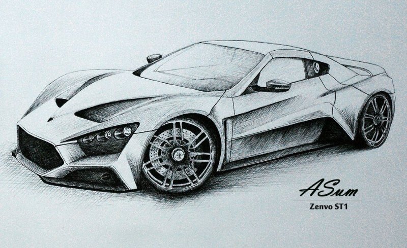 Автомобиль рисунок