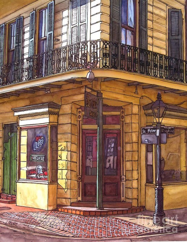 Watercolor New Orleans