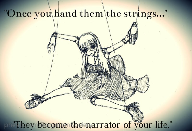 марионетка рисунок