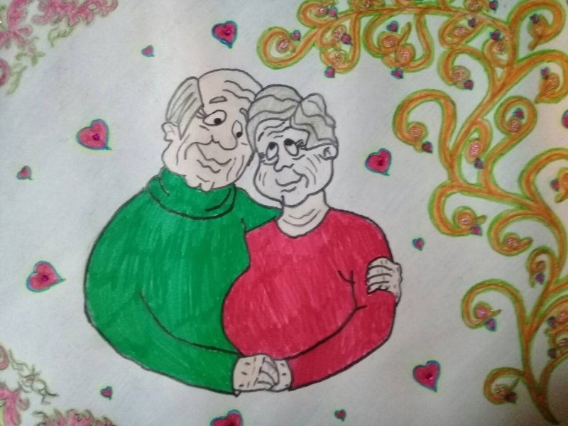 Подарок бабушке и дедушке
