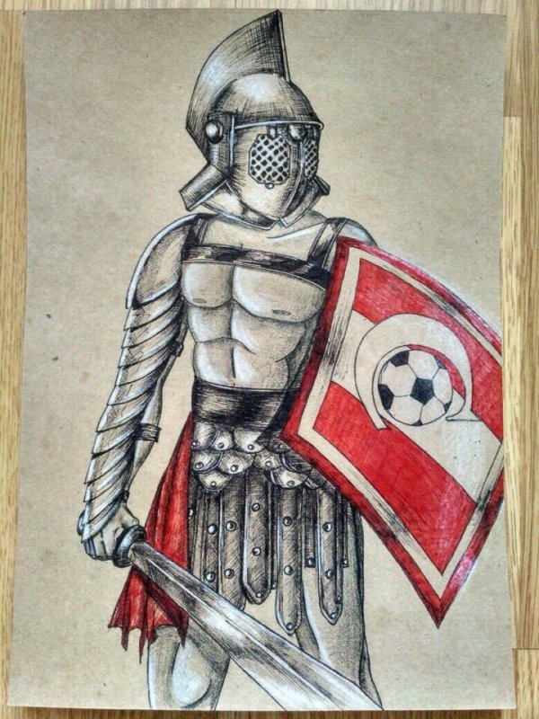 Спартак рисунок