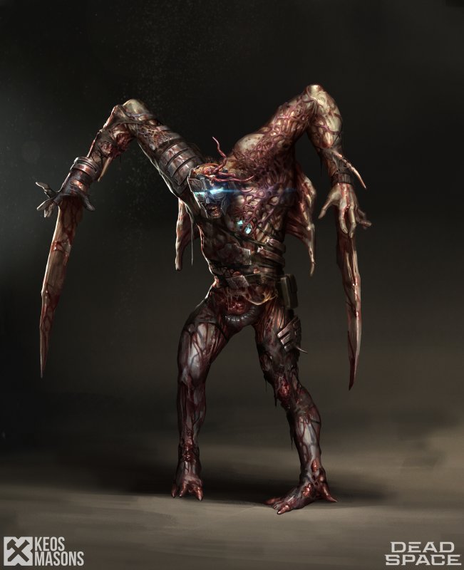 Dead Space 3 Некроморфы слэшер