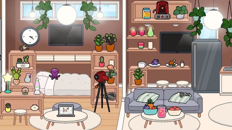 Toca World Life ОБУСТРОЙКА