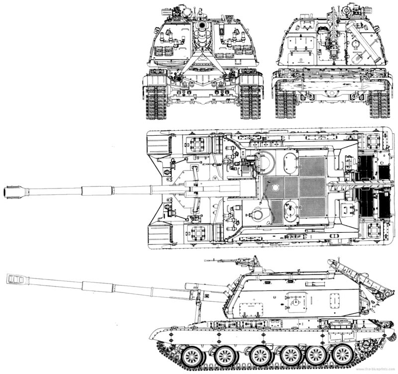 Самоходная гаубица 2с19 снаряды