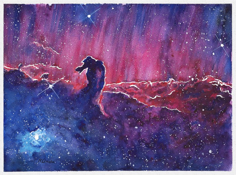 Космос живопись