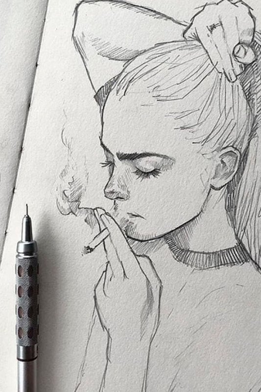 рисунки наброски