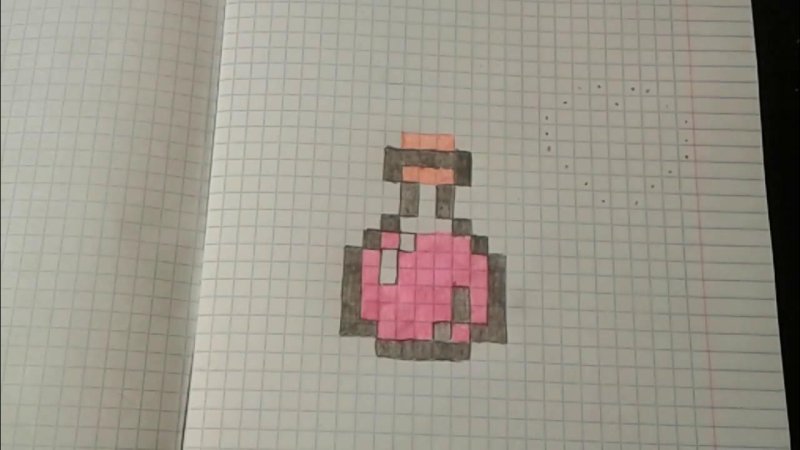 Рисунки для срисовки в клетку