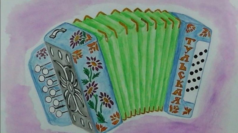 Марийская Марла гармонь