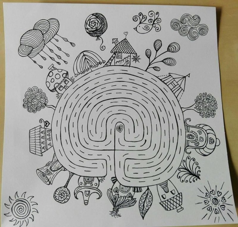 Лабиринт для рисования