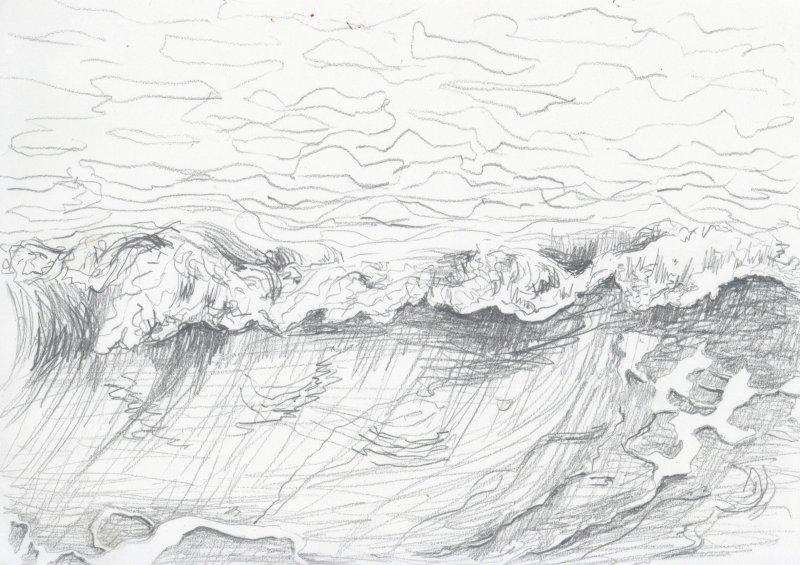 Зарисовки море