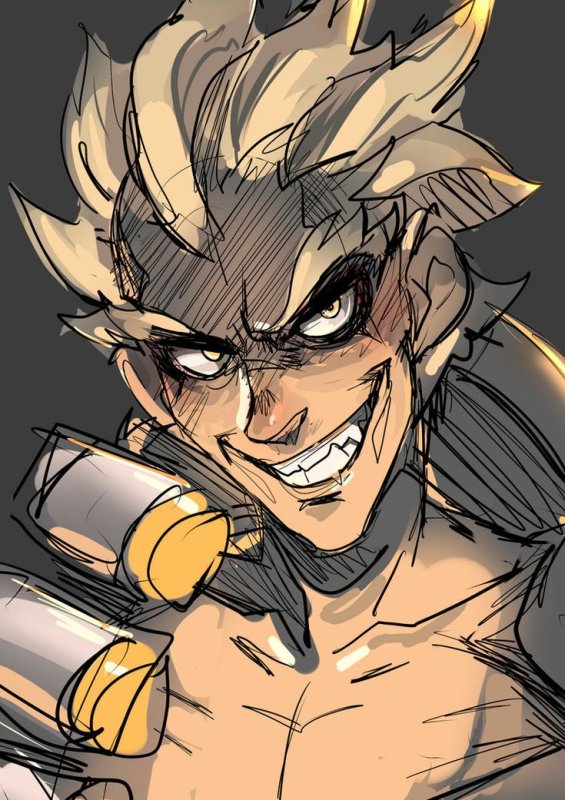 Overwatch Junkrat Art