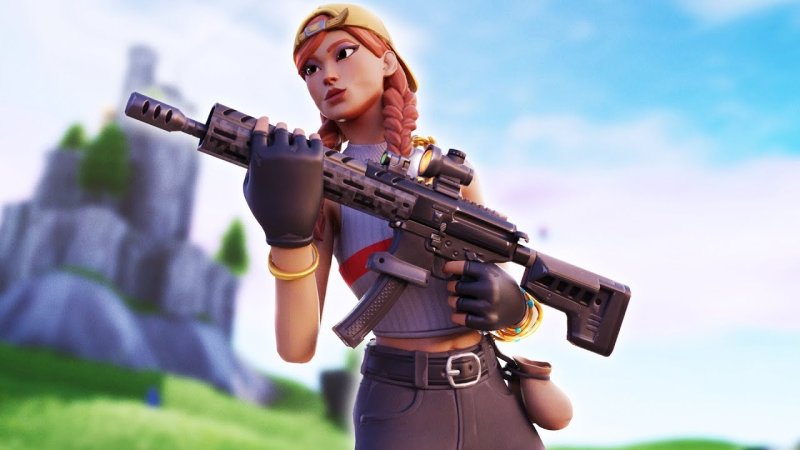 Fortnite добытчица
