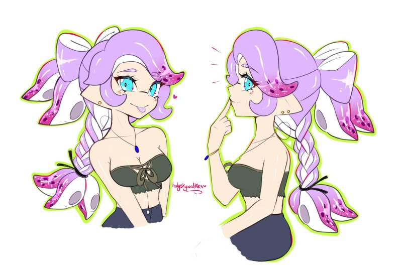 Splatoon рисовать