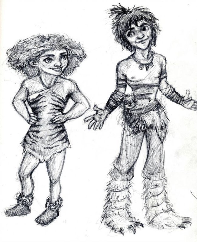 Семейка Крудс малой