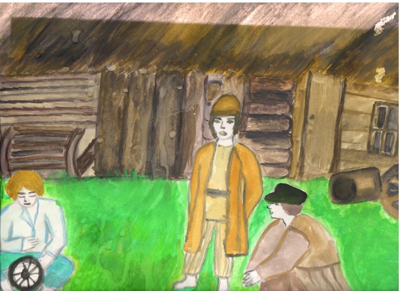 Рисунок на тему крестьянство