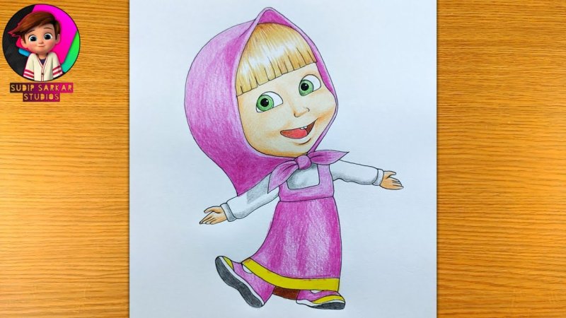 Маша нарисовать