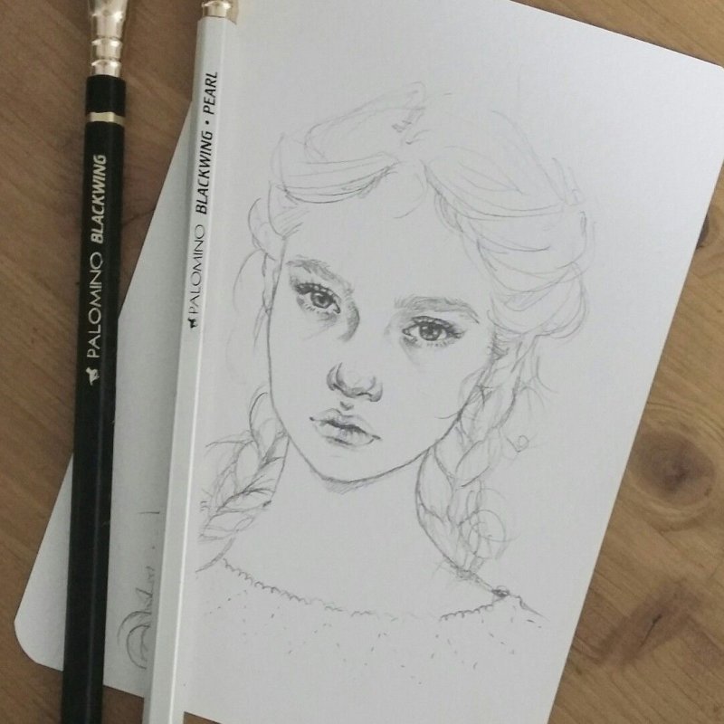 Карина карамбейби легкий рисунок карандашом арт