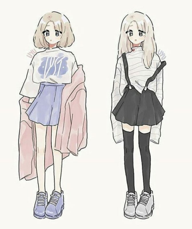 Аниме стиль рисования