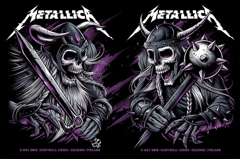 Metallica плакат