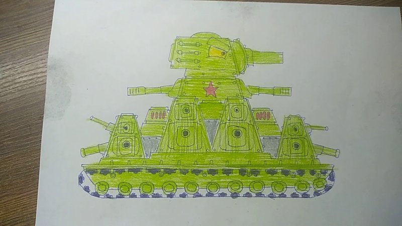 Танки сбоку кв 44