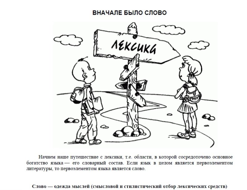Лексический рисунок