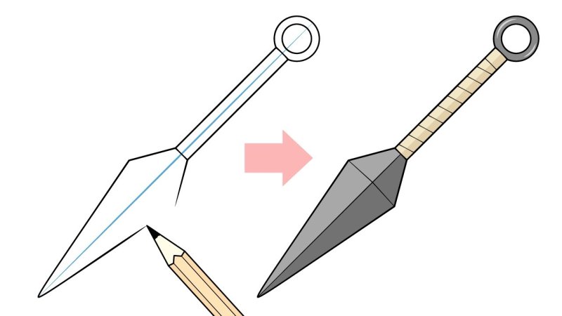 Кунай нож стандофф 2
