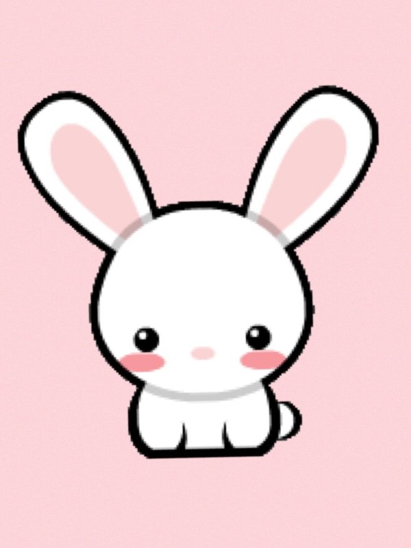 Рисунок зайца для срисовки